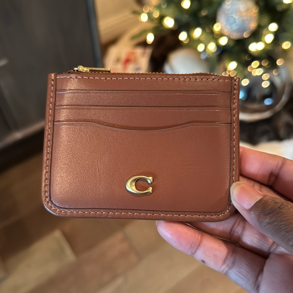 Coach Zip Card Case